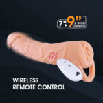 Extendor+ - Flesh 2 Inch Vibrating Penis Extender and Stroker - Image 2
