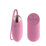 Passion Play Silicone Vibrating Egg - Small - Pink USB Rechargeable Vibrating Egg with Wireless Remote - Image 3