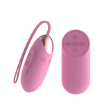 Passion Play Silicone Vibrating Egg - Small - Pink USB Rechargeable Vibrating Egg with Wireless Remote - Image 4