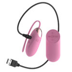 Passion Play Silicone Vibrating Egg - Small - Pink USB Rechargeable Vibrating Egg with Wireless Remote - Image 5