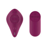 Passion Play Magnet Panty Vibe with Remote - Purple USB Rechargeable Panty Vibrator with Wireless Remote Control - Image 2