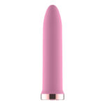 Passion Play Rechargeable Vibrating Bullet - Pink - Pink 9.8 cm USB Rechargeable Bullet - Image 2