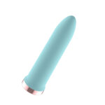 Passion Play Rechargeable Vibrating Bullet - Blue - Blue 9.8 cm USB Rechargeable Bullet - Image 3