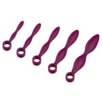 Passion Play Silicone Dilator Set - Purple Dilator Kit - Set of 5 Sizes - Image 2