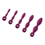 Passion Play Silicone Dilator Set - Purple Dilator Kit - Set of 5 Sizes - Image 3