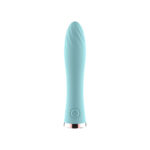 Passion Play Ultra Power Silicone Vibrating Bullet - Blue - Blue 12.9 cm USB Rechargeable Vibrating Bullet - Image 4