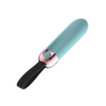 Passion Play Vibrating Bullet - Blue - Blue 8.5 cm USB Rechargeable Vibrating Bullet - Image 3