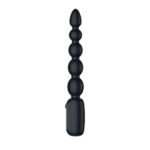 Passion Play Vibrating Anal Beads with LED Screen - Black 23 cm USB Rechargeable Vibrating Anal Beads - Image 5