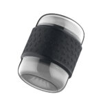 Passion Play Vibrating Double Stroker - Clear - Clear USB Rechargeable Vibrating Double Ended Stroker - Image 4