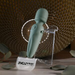 Evolved RUMBLE WAND - Olive Green 13.4 USB Rechargeable Mini Massage Wand - Image 7
