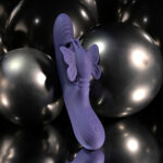 Evolved WINGS OF FRENZY - Purple USB Rechargeable Butterfly Vibrator - Image 2