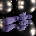 Evolved WINGS OF FRENZY - Purple USB Rechargeable Butterfly Vibrator - Image 5
