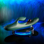 Evolved GOLDEN GODDESS - Green USB Rechargeable Rabbit Vibrator with G-Spot Flicker - Image 6