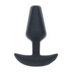 LEVELZ Classic Vibrating Silicone Anal Plug - Small - Black Small USB Rechargeable Butt Plug - Image 4