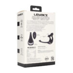 LEVELZ Remote Controlled Vibrating TriO Cock Ring with Prostate Stimulator - Black USB Rechargeable Vibrating Cock Ring with Anal Plug - Image 9