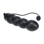 LEVELZ Beaded Inflatable Anal Plug - Black Inflatable Butt Plug - Image 3