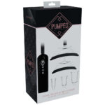 PUMPED Vulva, Breast & Nipple Pump - Black - Black USB Rechargeable Ladies Pump Set - Image 3