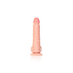 REALROCK Straight Realistic Dildo with Balls - 18 cm - Flesh 18 cm (7'') Dong - Image 5