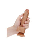 REALROCK Straight Realistic Dildo with Balls - 18 cm - Tan 18 cm (7'') Dong - Image 2