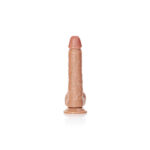 REALROCK Straight Realistic Dildo with Balls - 18 cm - Tan 18 cm (7'') Dong - Image 4