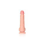 REALROCK Straight Realistic Dildo with Balls - 23 cm - Flesh 23 cm (9'') Dong - Image 4