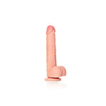 REALROCK Straight Realistic Dildo with Balls - 25.5 cm - Flesh 25.5 cm (10'') Dong - Image 5