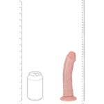 REALROCK 20cm Vibrating Cock - Flesh - Flesh 20.3 cm (8'') USB Rechargeable Vibrating Dong - Image 6